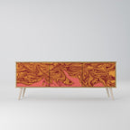 FLOATING THOUGHTS TV-Lowboard mit 3 Türen in Eiche-Optik