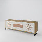 DAILY HARMONY TV-Lowboard mit 3 Türen in Eiche-Optik