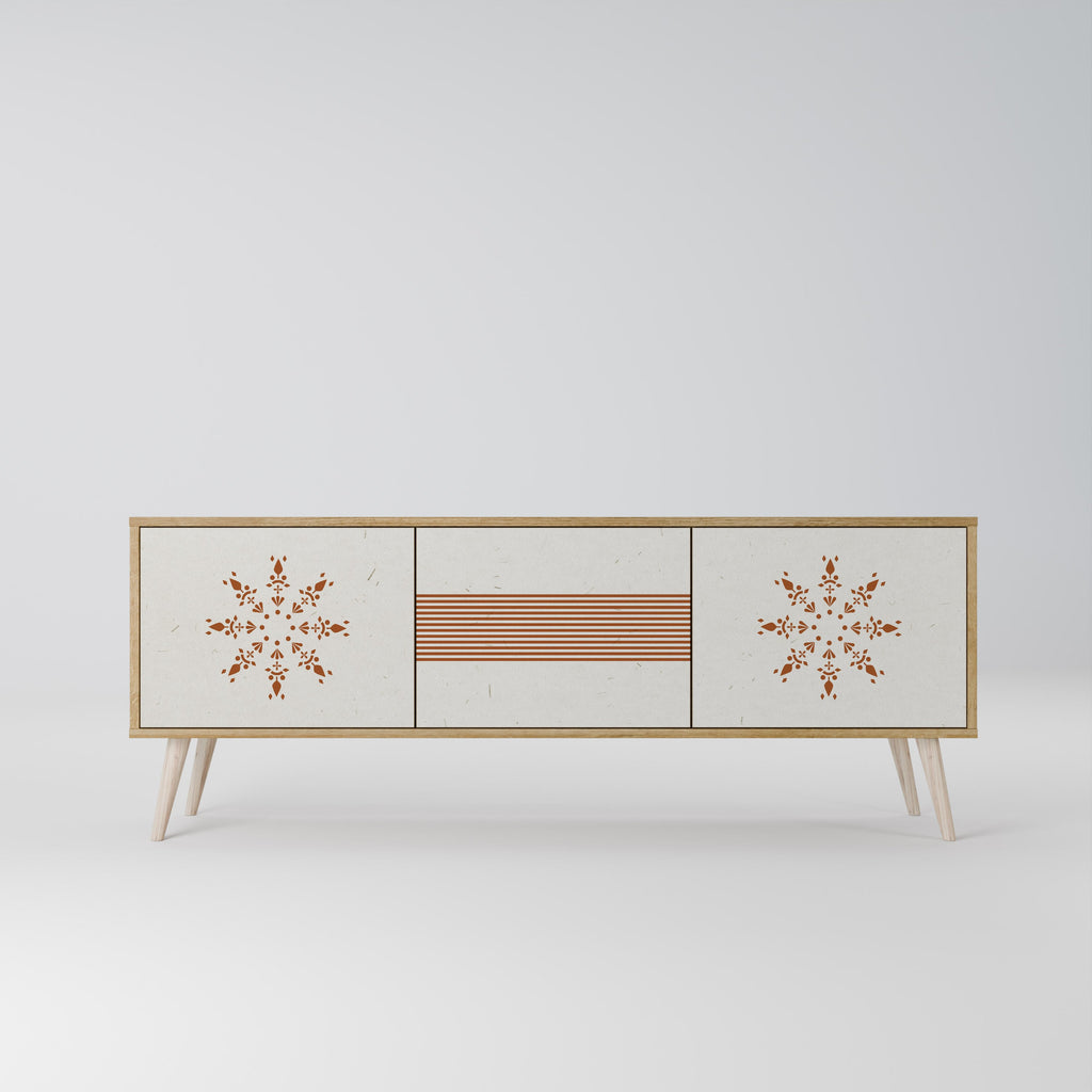 DAILY HARMONY TV-Lowboard mit 3 Türen in Eiche-Optik