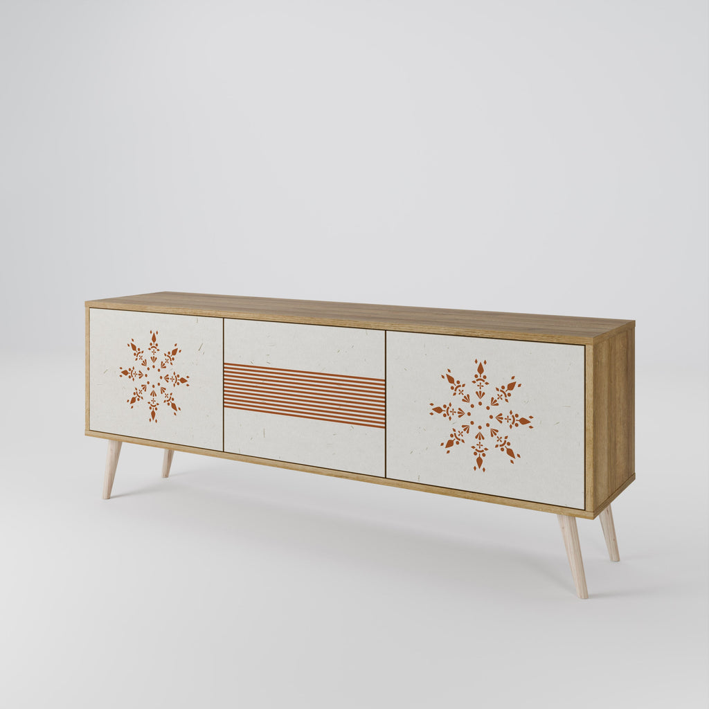 DAILY HARMONY TV-Lowboard mit 3 Türen in Eiche-Optik