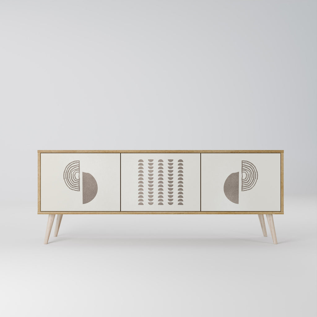 HARMONY ESSENCE TV-Lowboard mit 3 Türen in Eiche-Optik