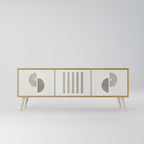 HARMONY ESSENCE TV-Lowboard mit 3 Türen in Eiche-Optik