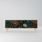 MORNING BLOOM TV-Lowboard mit 3 Türen in Eiche-Optik