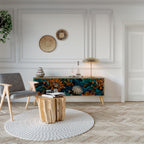 MORNING BLOOM TV-Lowboard mit 3 Türen in Eiche-Optik