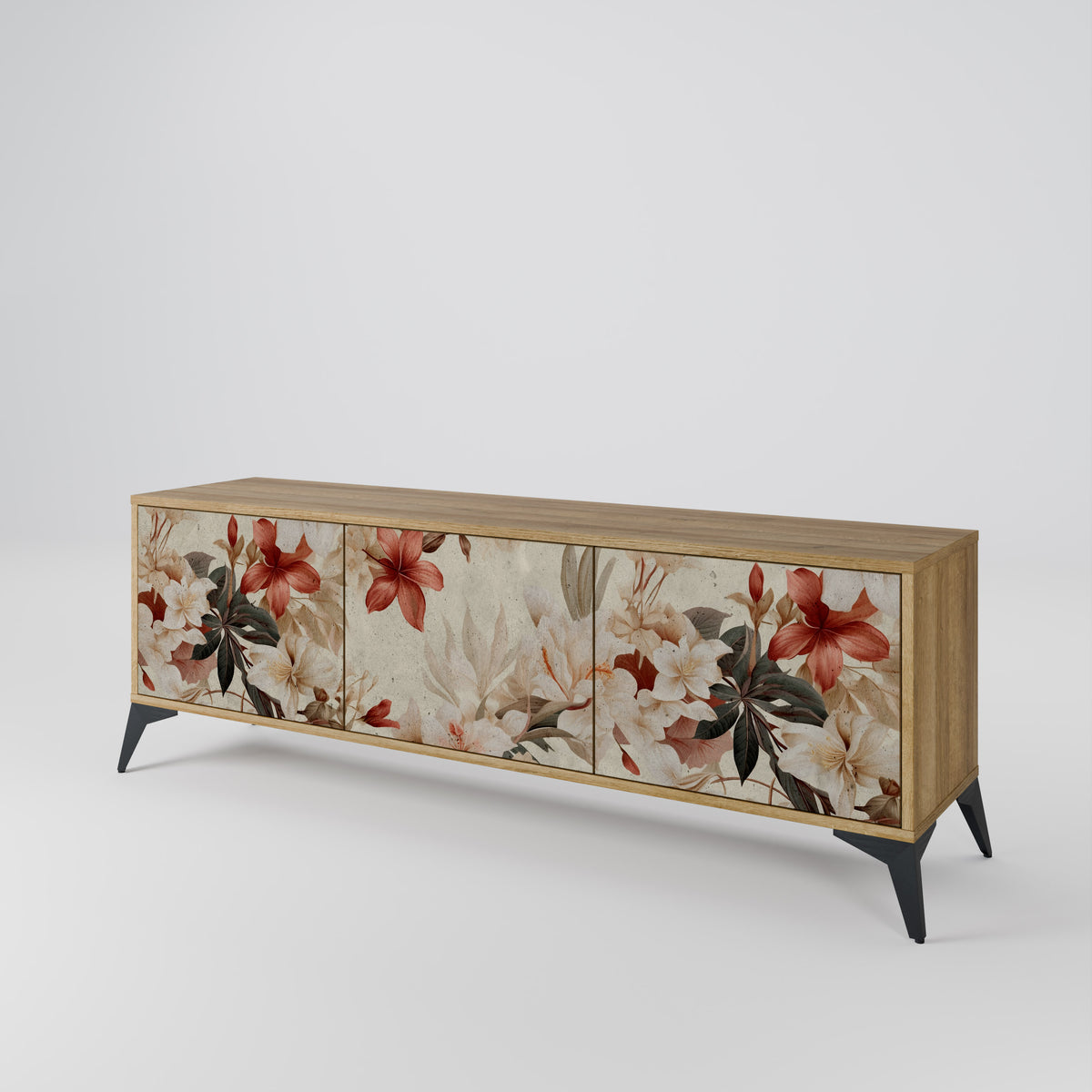 PETAL HARMONY 3-türiges TV-Lowboard