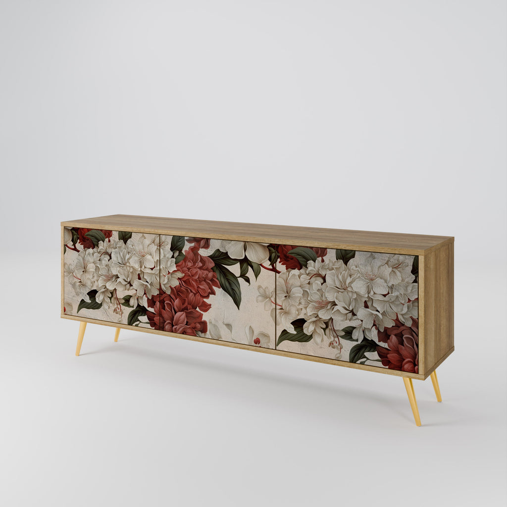 EPHEMERAL DAYS TV-Lowboard mit 3 Türen in Eiche-Optik