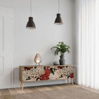 EPHEMERAL DAYS TV-Lowboard mit 3 Türen in Eiche-Optik