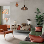 EPHEMERAL DAYS TV-Lowboard mit 3 Türen in Eiche-Optik