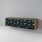 FOWL ORNAMENT TV-Lowboard mit 3 Türen in Eiche-Optik