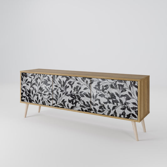 CHARCOAL SPROUT 3-Door TV Cabinet