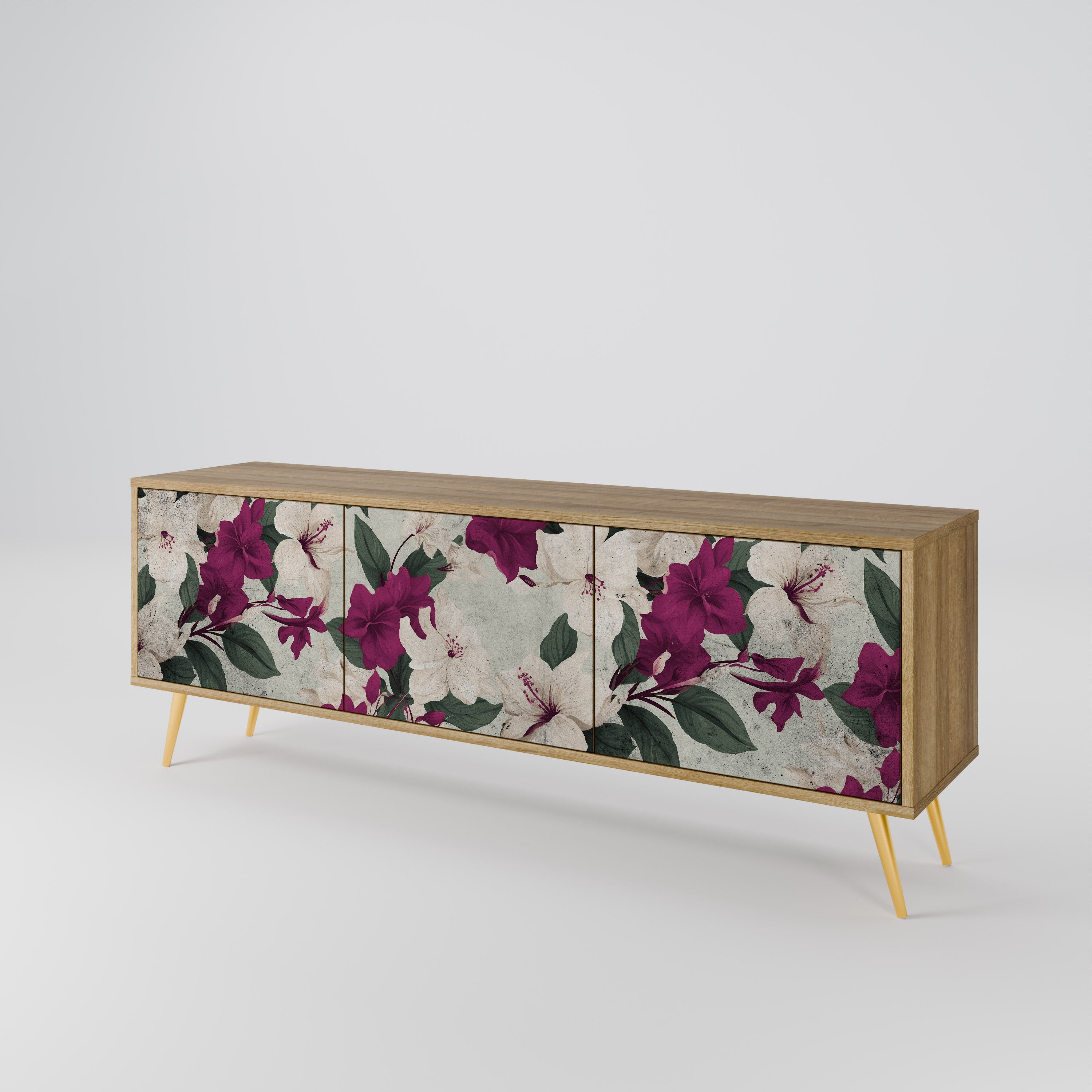 FLOWERET DREAM 3-Door TV Cabinet