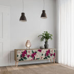 FLOWERET DREAM TV-Lowboard mit 3 Türen in Eiche-Optik