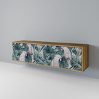 POPINJAY LOOK TV-Lowboard mit 3 Türen in Eiche-Optik