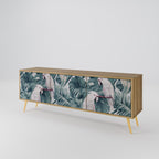 POPINJAY LOOK TV-Lowboard mit 3 Türen in Eiche-Optik