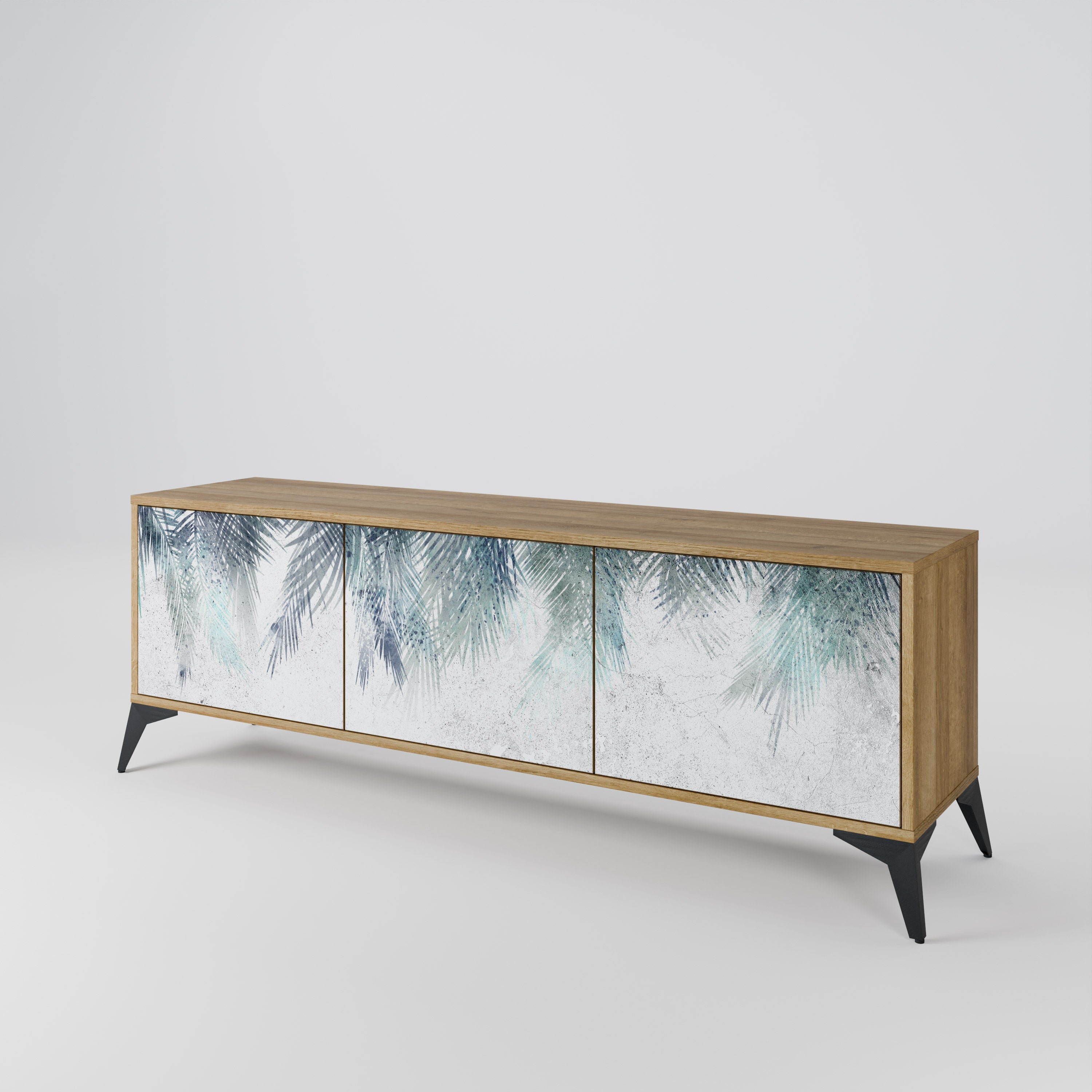 PALM VEIL 3-Door TV Cabinet