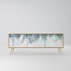 PALM VEIL TV-Lowboard mit 3 Türen in Eiche-Optik