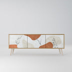 TRANQUIL TWIG TV-Lowboard mit 3 Türen in Eiche-Optik