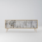 FADE IN THE TREES TV-Lowboard mit 3 Türen in Eiche-Optik