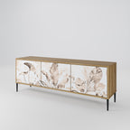 WILD TENDERNESS TV-Lowboard mit 3 Türen in Eiche-Optik