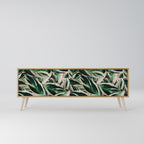 EERIE STROMANTHE TV-Lowboard mit 3 Türen in Eiche-Optik