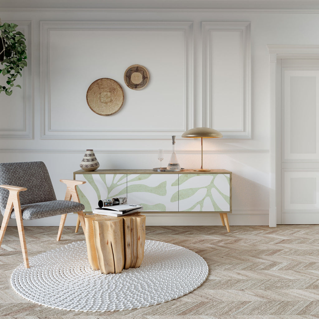 BOTANICAL SPARK TV-Lowboard mit 3 Türen in Eiche-Optik