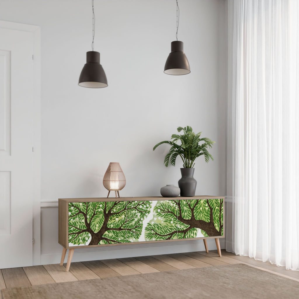 WILDERNESS DASH TV-Lowboard mit 3 Türen in Eiche-Optik