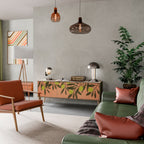 JUICY OLIVES TV-Lowboard mit 3 Türen in Eiche-Optik