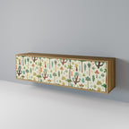 PALM SPRING TV-Lowboard mit 3 Türen in Eiche-Optik