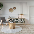 VERDURE FORMATION TV-Lowboard mit 3 Türen in Eiche-Optik