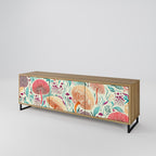 FUNGUS FANTASY TV-Lowboard mit 3 Türen in Eiche-Optik