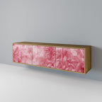 SWEET TROPICS TV-Lowboard mit 3 Türen in Eiche-Optik