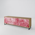 SWEET TROPICS TV-Lowboard mit 3 Türen in Eiche-Optik