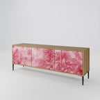 SWEET TROPICS TV-Lowboard mit 3 Türen in Eiche-Optik