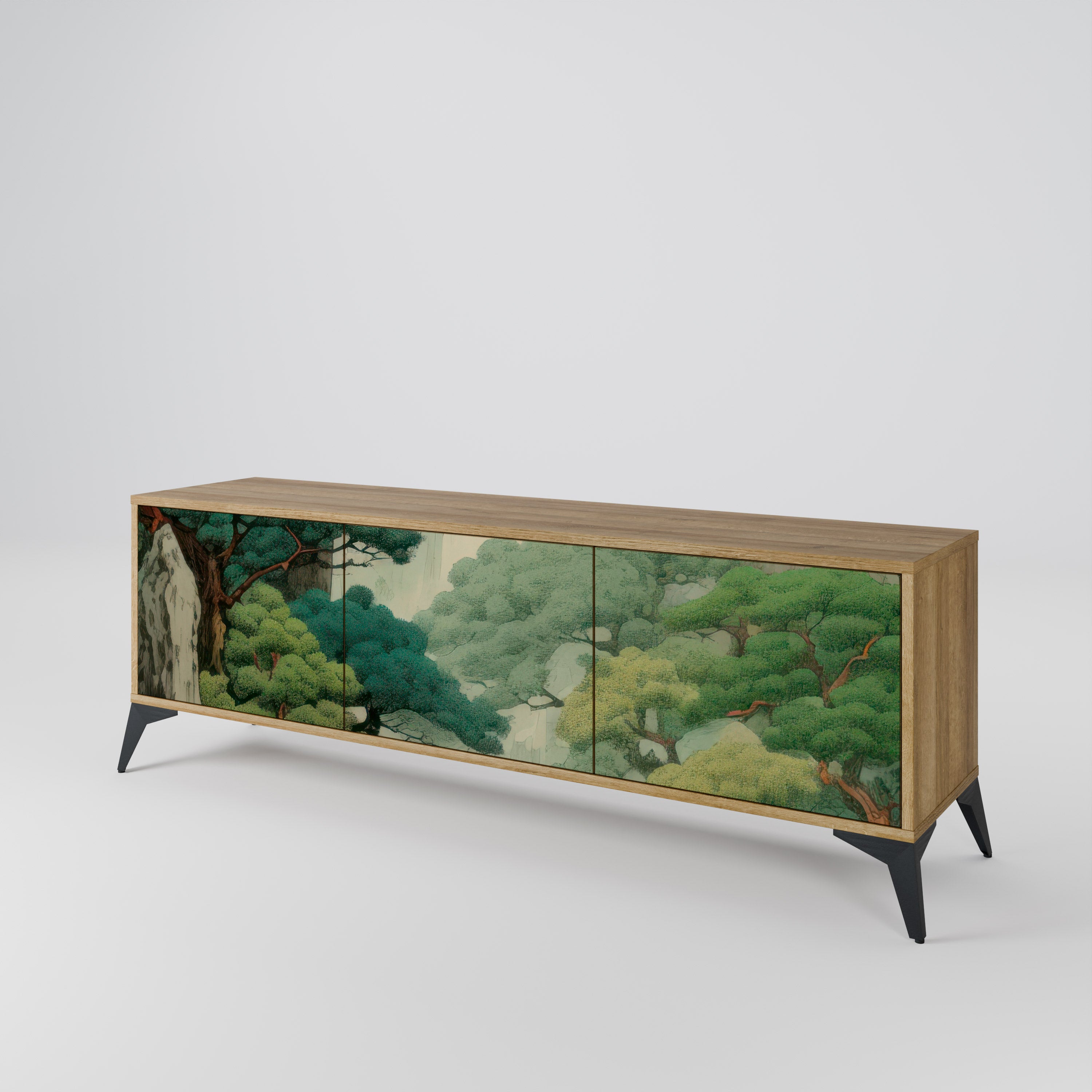 VERDURE ABYSS 3-türiges TV-Lowboard