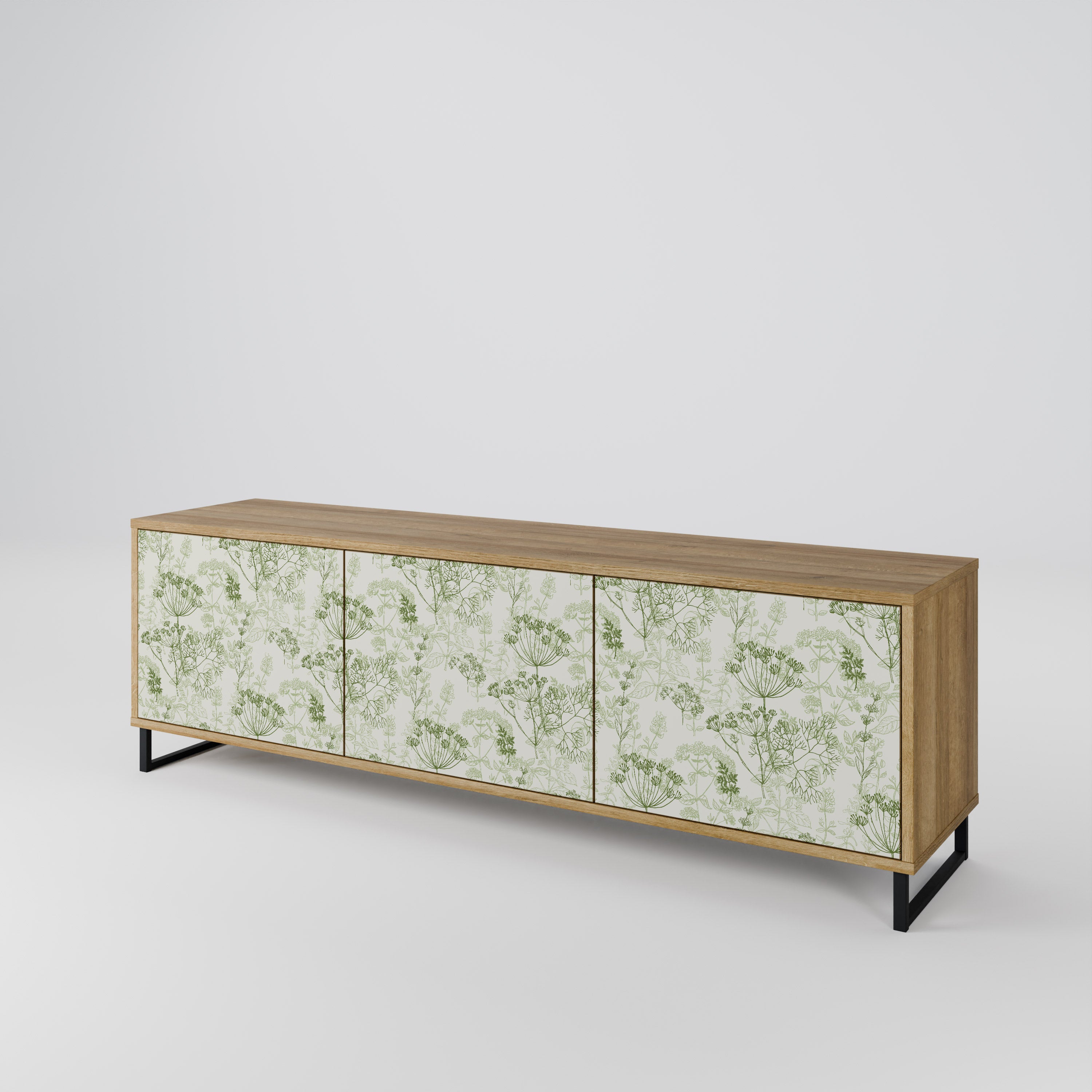 FENNEL BALDACHIN 3-türiges TV-Lowboard