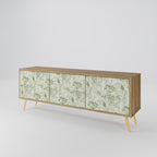 FENNEL BALDACHIN TV-Lowboard mit 3 Türen in Eiche-Optik