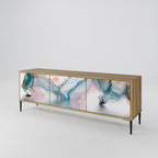 VELVET CROSSING TV-Lowboard mit 3 Türen in Eiche-Optik