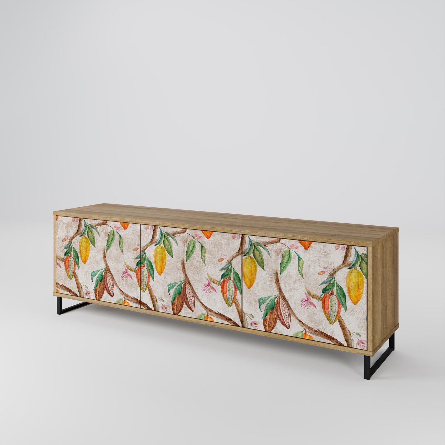 COCOA FRUITS 3-türiges TV-Lowboard