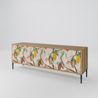 COCOA FRUITS TV-Lowboard mit 3 Türen in Eiche-Optik