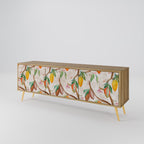 COCOA FRUITS TV-Lowboard mit 3 Türen in Eiche-Optik