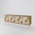 COCOA FRUITS TV-Lowboard mit 3 Türen in Eiche-Optik