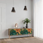 AUTUMN KALEIDOSCOPE TV-Lowboard mit 3 Türen in Eiche-Optik