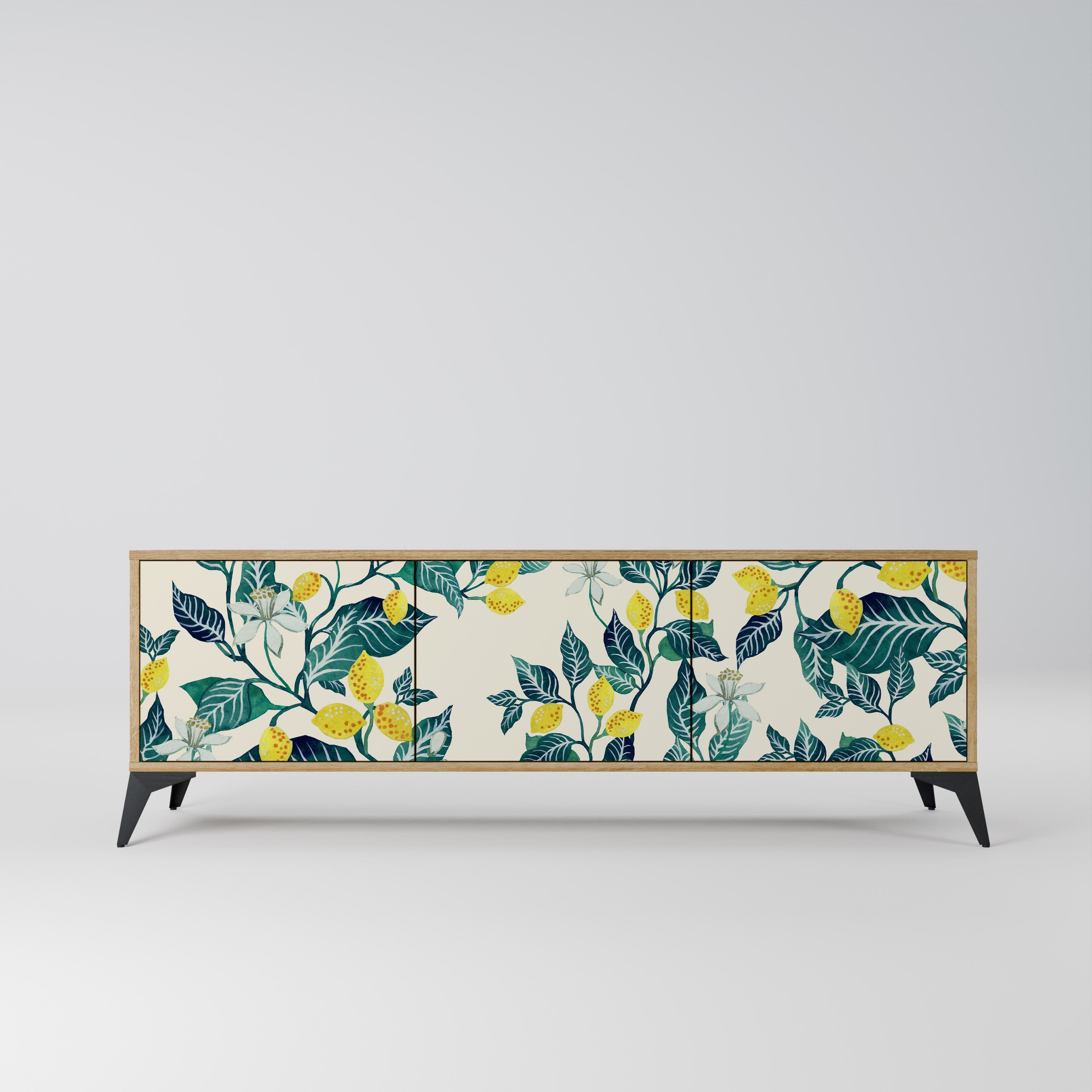 LEMON TREE TV-Lowboard mit 3 Türen in Eiche-Optik