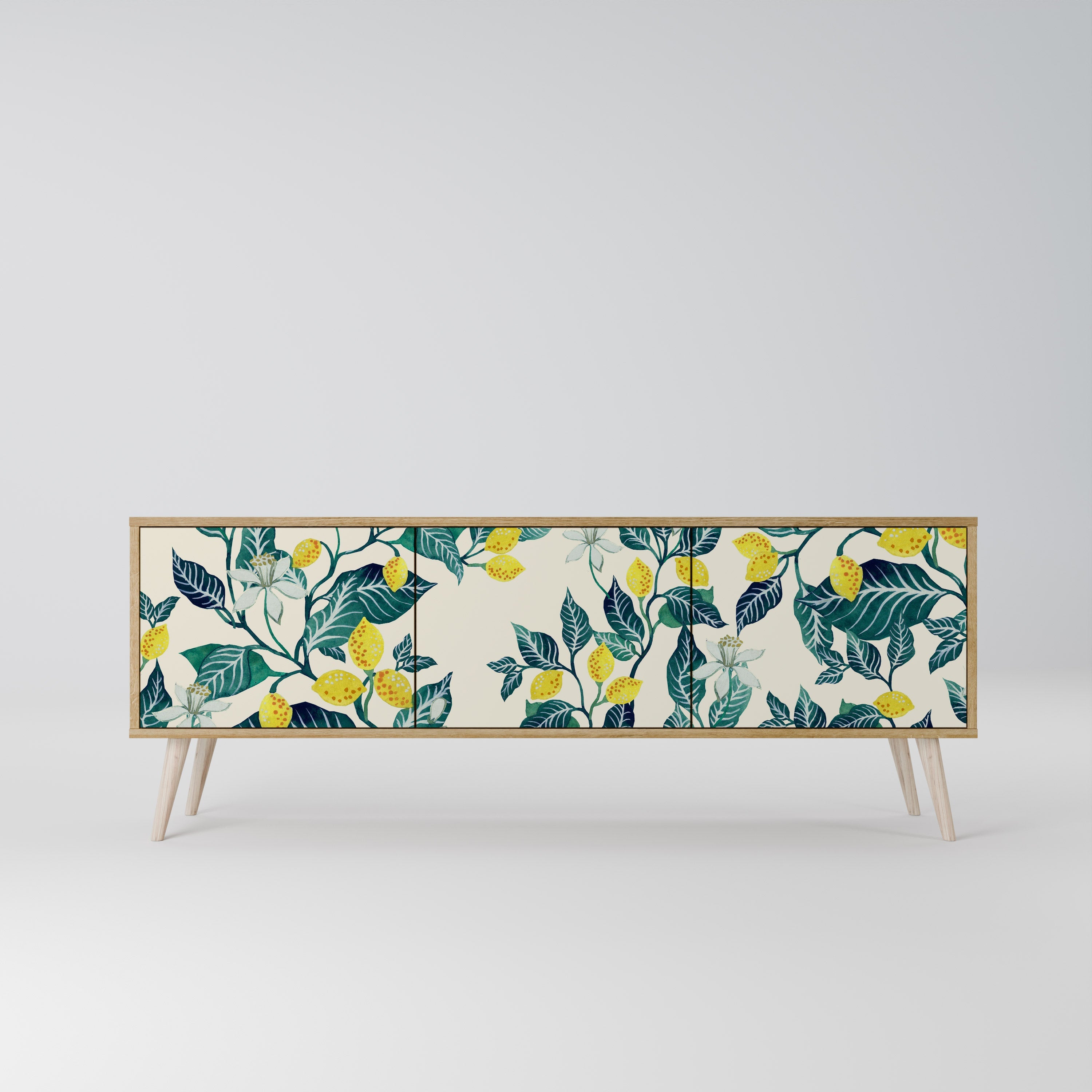 LEMON TREE TV-Lowboard mit 3 Türen in Eiche-Optik