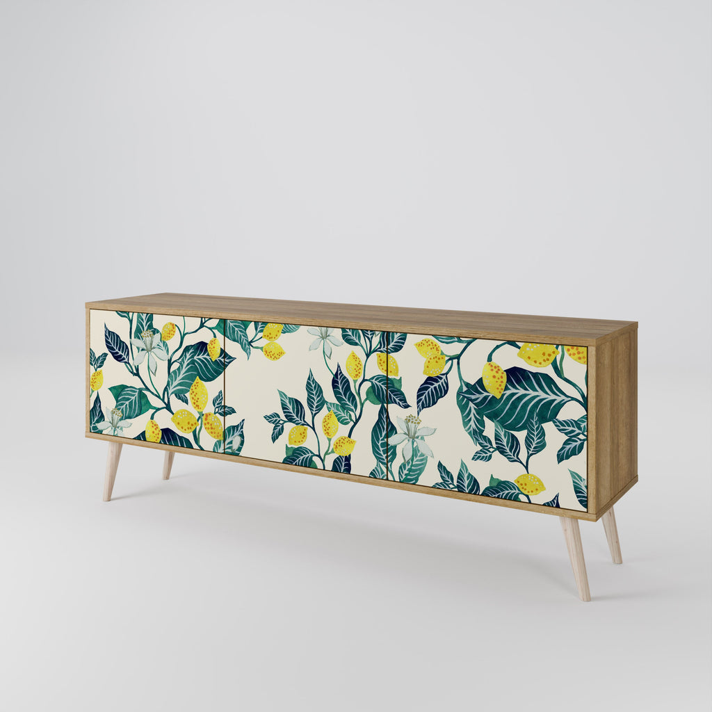 LEMON TREE TV-Lowboard mit 3 Türen in Eiche-Optik