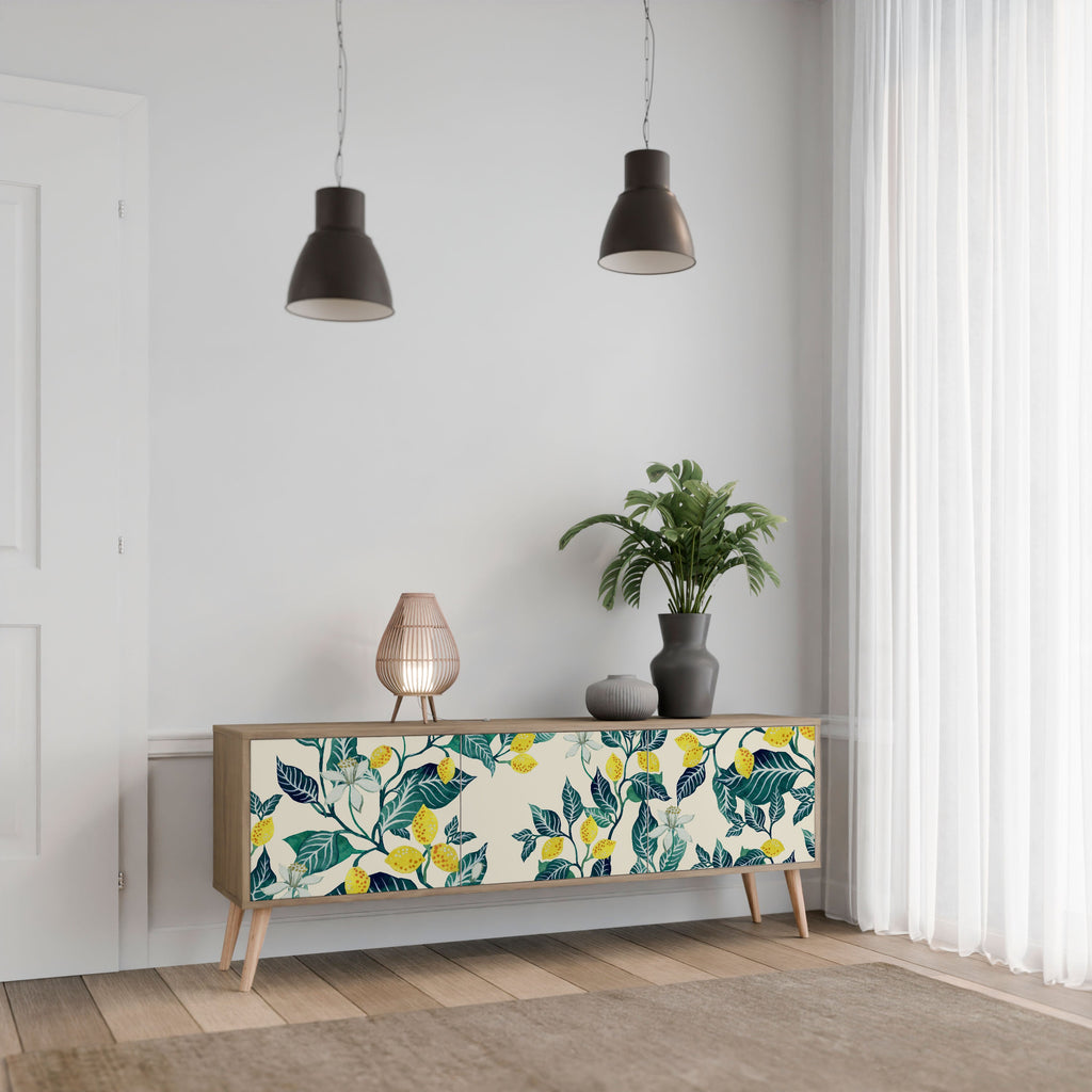 LEMON TREE TV-Lowboard mit 3 Türen in Eiche-Optik