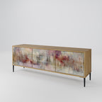 VEILED SUMMIT TV-Lowboard mit 3 Türen in Eiche-Optik