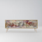 VEILED SUMMIT TV-Lowboard mit 3 Türen in Eiche-Optik