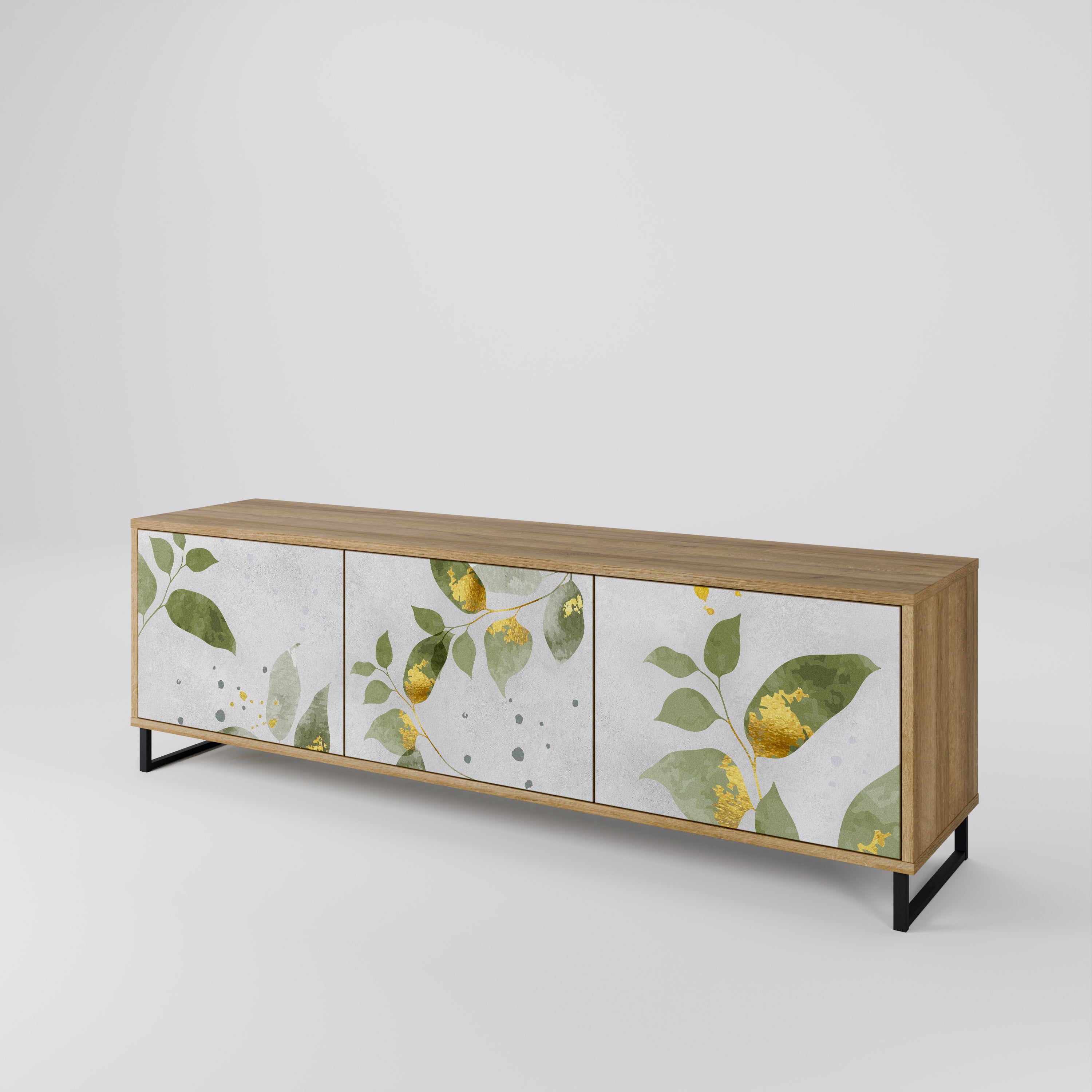 ELEGANT BOTANICS 3-Door TV Cabinet