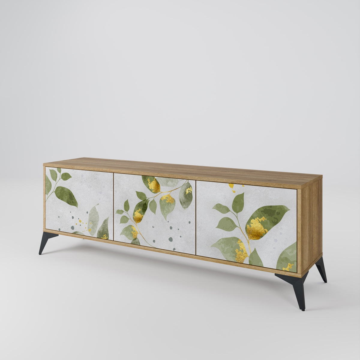 ELEGANT BOTANICS 3-türiges TV-Lowboard